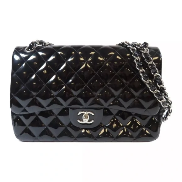 💎 JUMBO 💎 CHANEL DOUBLE FLAP QUILTED LUXURIOUS BAG - Picture 5 of 15